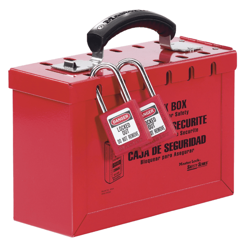 CAJA DE CANDADOS PORTÁTIL 498A