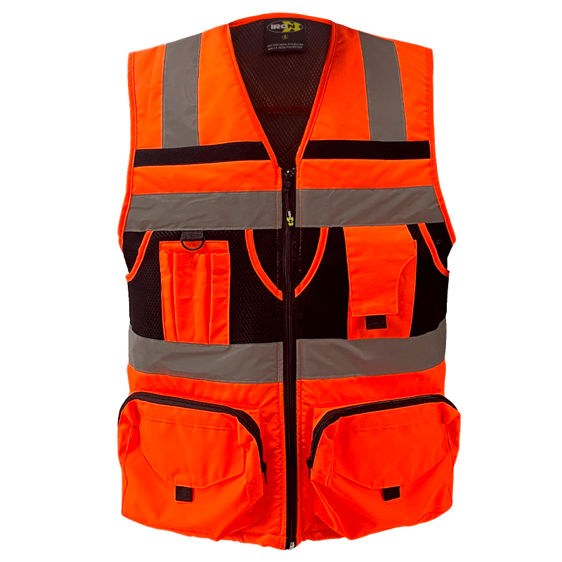 CHALECO REFLECTANTE MALLA IRON-X