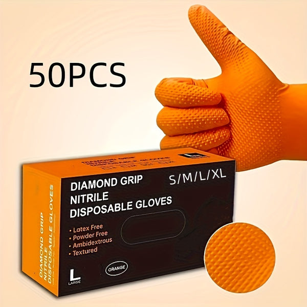 Guantes de Nitrilo Reforzados 50 Unidades